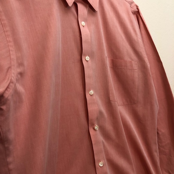 Van Heusen Fitted Chambray Point Collar Shirt (A) - Picture 4 of 6